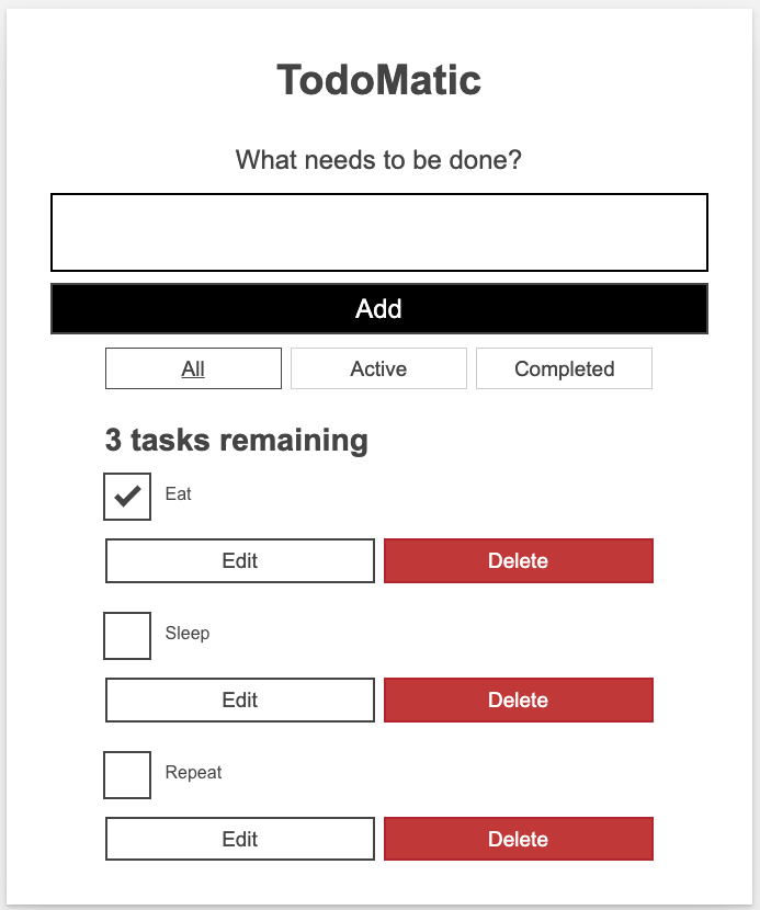 TodoMatic Screenshot